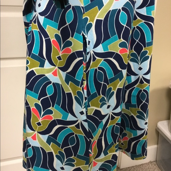 ❗️1 XS LEFT❗️NWT POCKET SWING DRESS ART DECO PRINT - Picture 3 of 5
